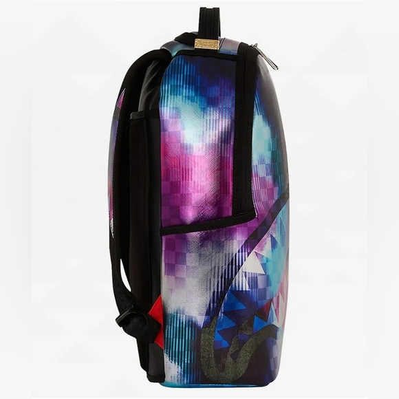 Sprayground Multicolor Shark Backpack - Picture 3 of 11